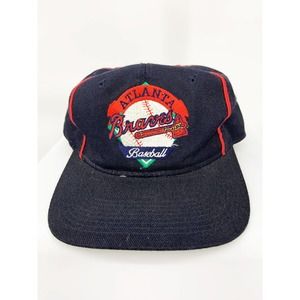 Atlanta Braves Baseball Trucker Cap One Size The Game Brand